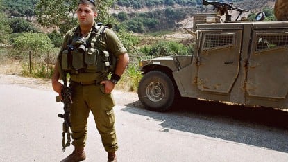 Another stock photo of some Druze soldiers we found, never mind him and Herev Battalion are not connected to this story