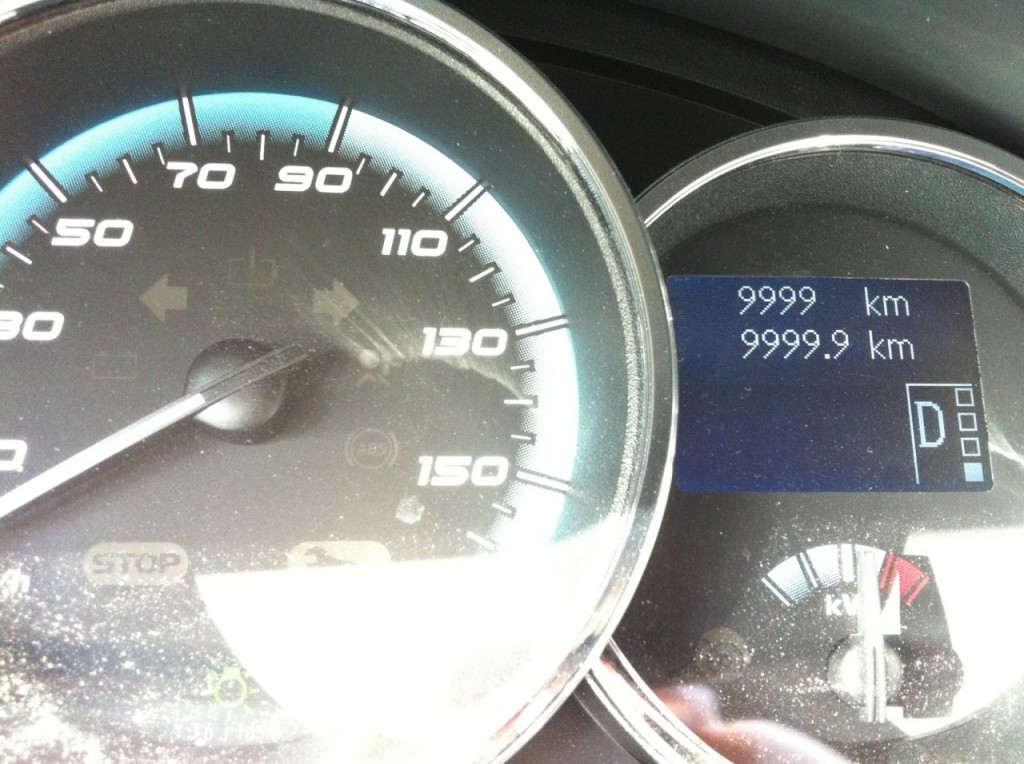 9999 km in better place car