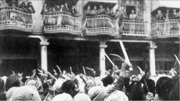 The Farhud Pogrom, Bagdhad, 1941.