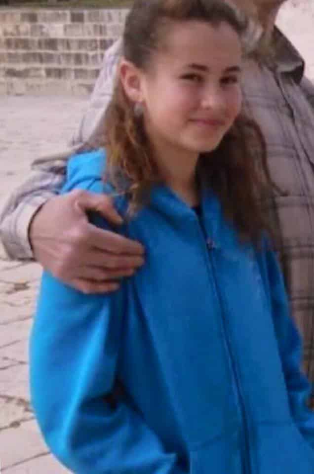 13 year old Halel Yaffa Ariel was stabbed to death by an Arab terrorist as she slept in her bed.