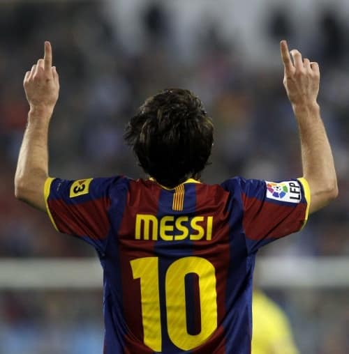 Soccer superstar Leo Messi