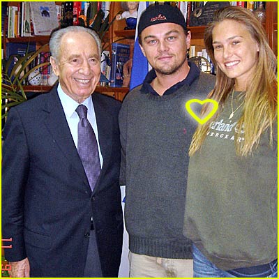 leonardo dicaprio and bar refaeli 2010. Israeli Bar, 24, has been