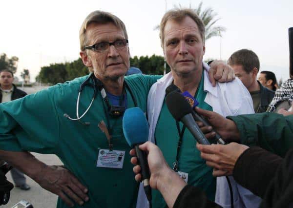 Mideast Egypt Israel Palestinians Norwegian Doctors