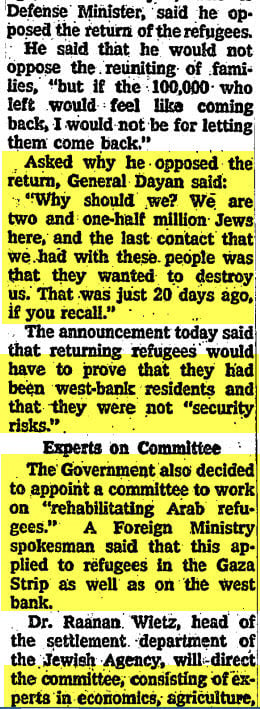 ny times archives allow refugees 1967 2