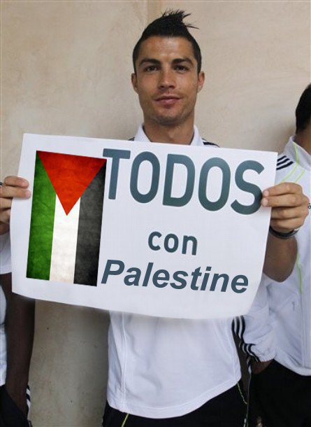 ronaldo palestine