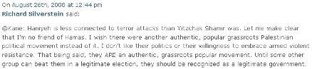 Silverstein on Hamas