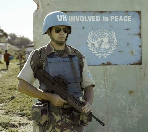 un involved in peace