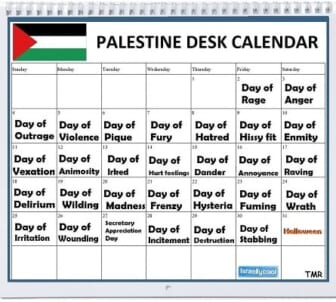 day of rage calendar