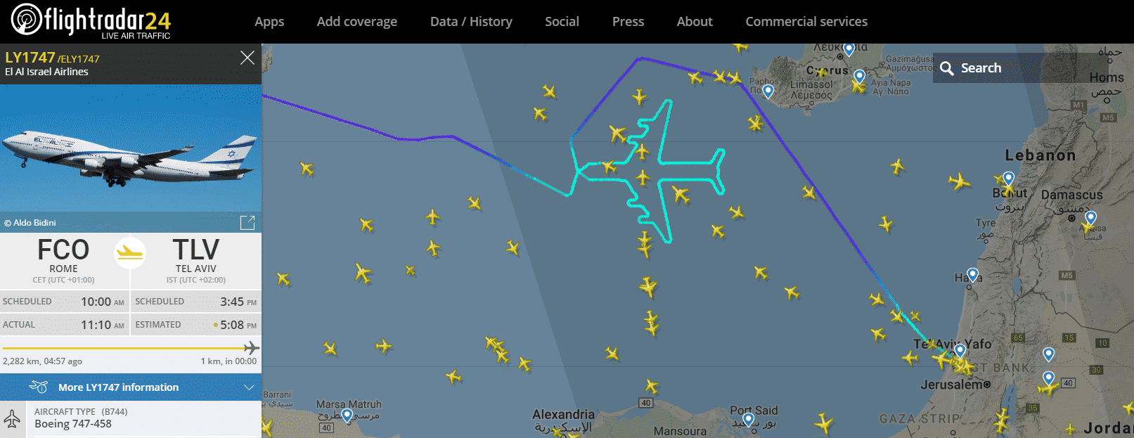 How El Al Commemorated The Final Flight of Its Boeing 747 Radical