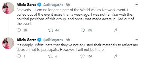 Alicia Garza tweet