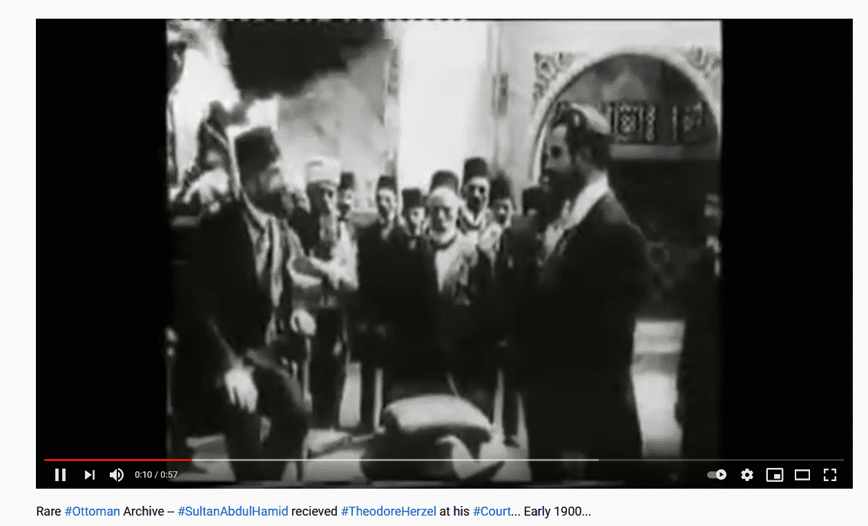 herzl sultan fake meeting