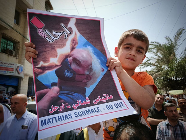 schmale protest