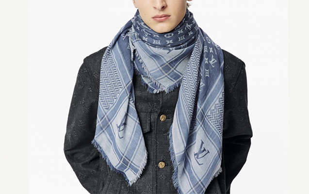 louis vuitton keffiyeh