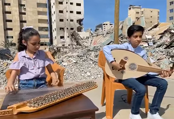 music kids gaza