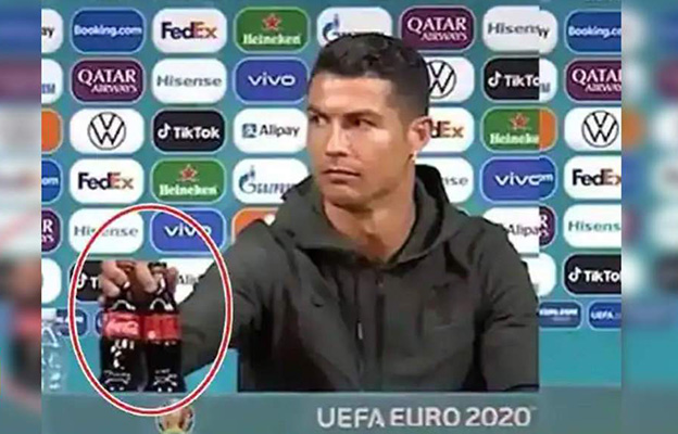 ronaldo coca cola