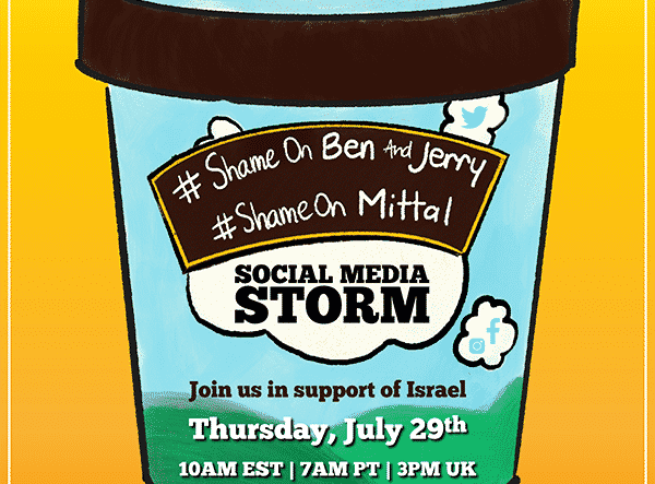 ben and jerry's social media storm