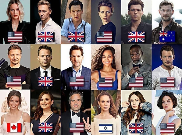 MCU superheroes