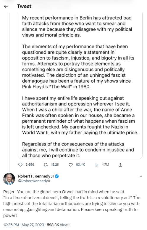 robert kennedy tweet