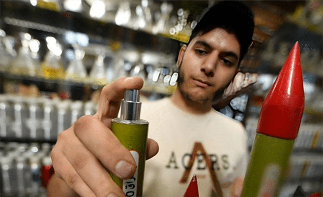 gazan rocket perfume