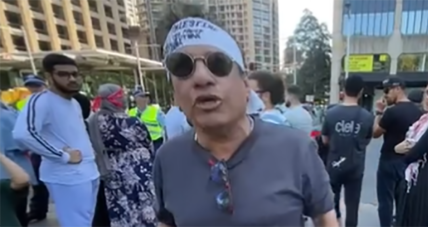 protester