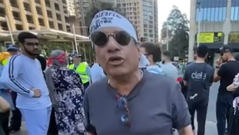 protester