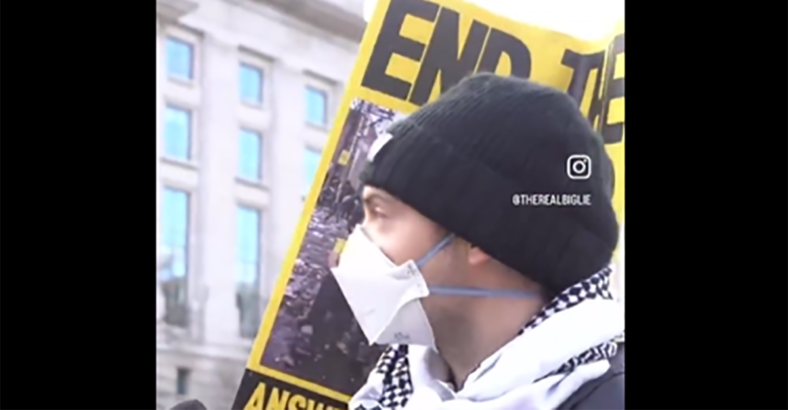 protester