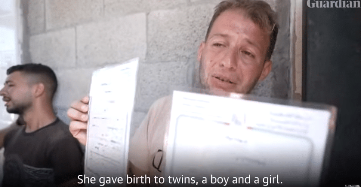 Gaza father