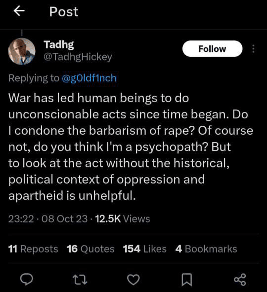 tadhg rape