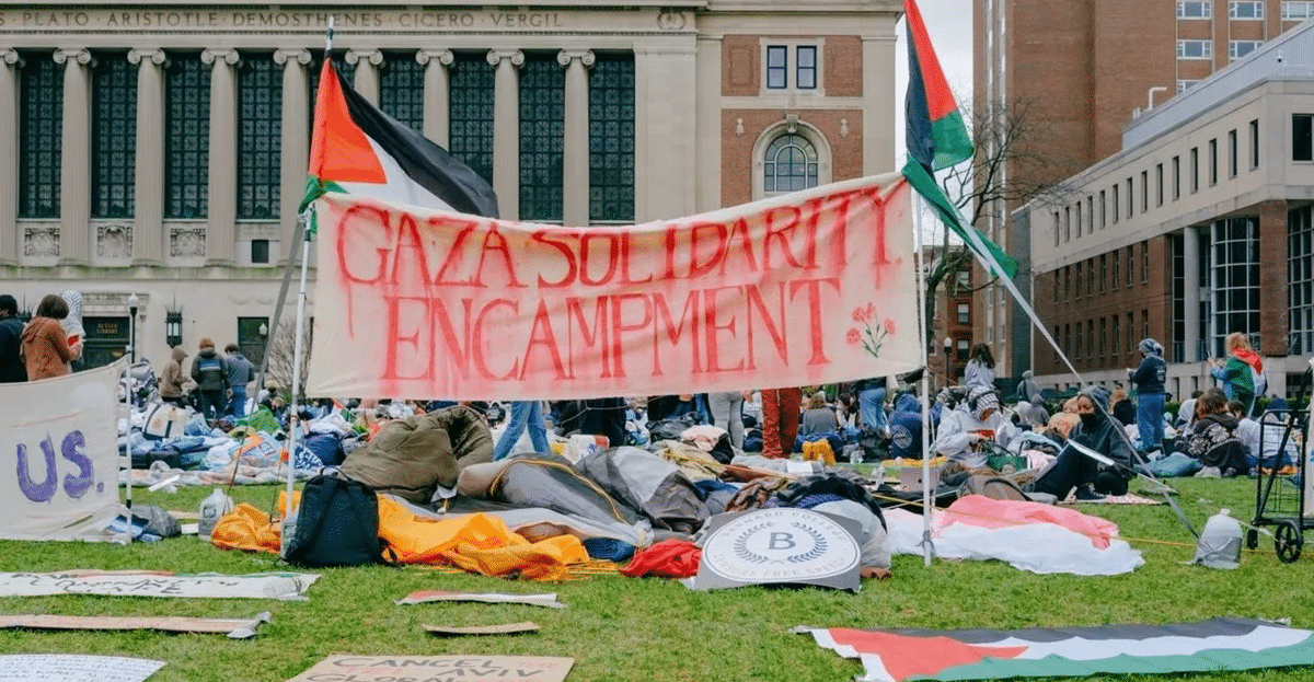 columbia encampment