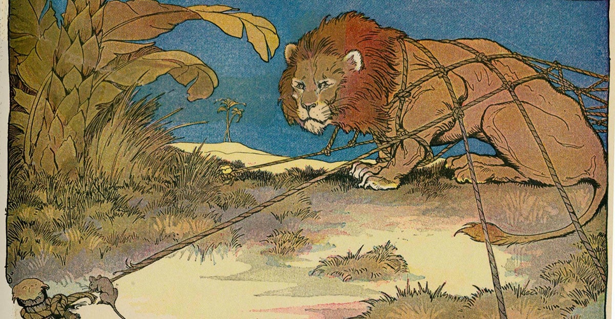lion mouse