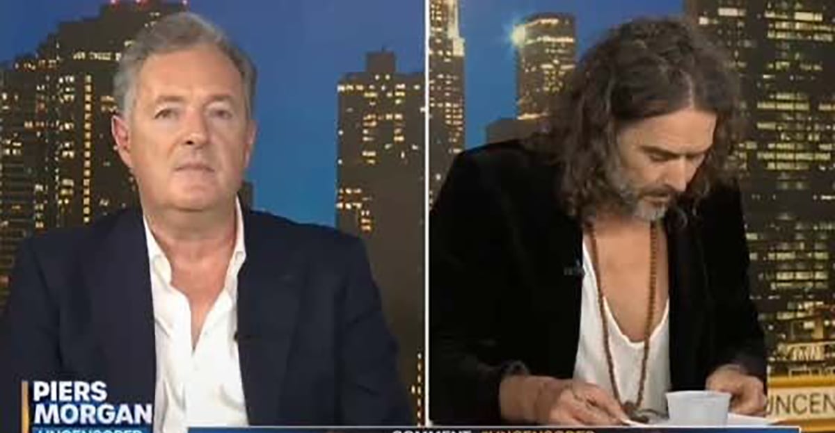 piers morgan russell brand