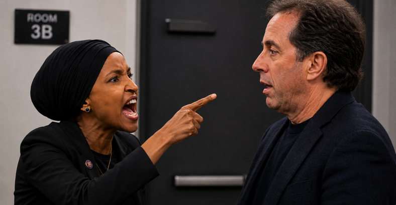 ilhan omar jerry seinfeld