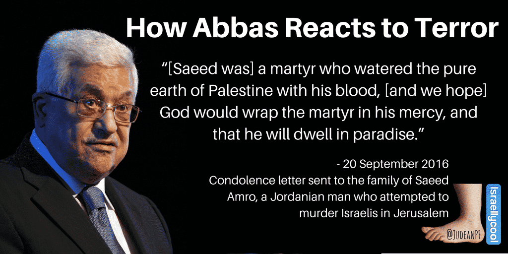 How Abbas Reacts to Terror