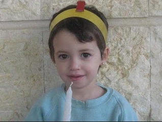 Screenshot of rock-throwing victim Adele Biton.