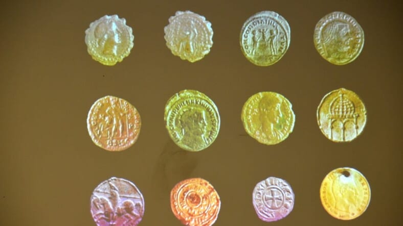 Ancient coins found in dirt removed from Temple Mount