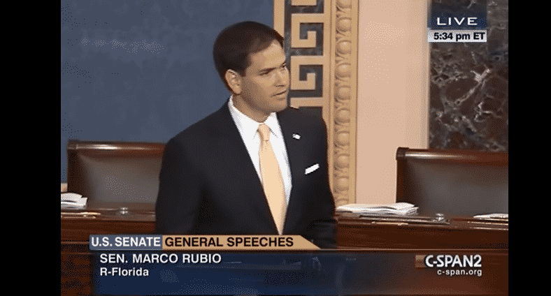 US Senator Marco Rubio