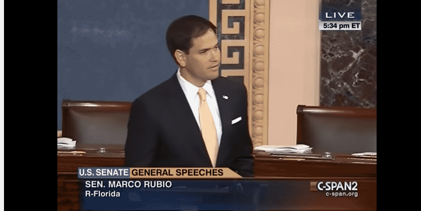 US Senator Marco Rubio