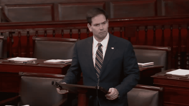 Senate speech for Israel