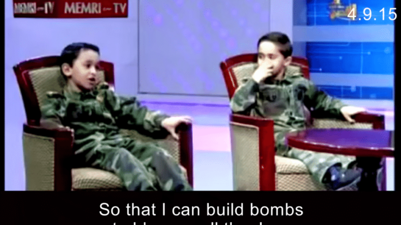 snip from video PA child bombers