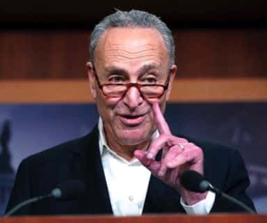 Chuck Schumer magic glasses