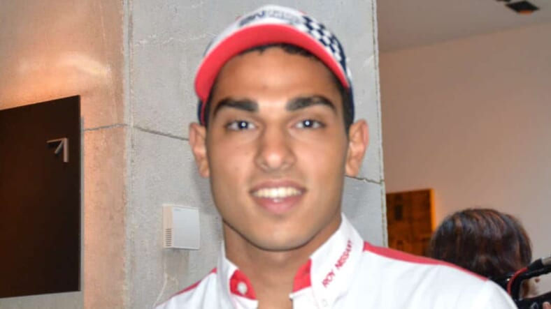 photo Israeli race car driver