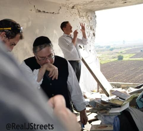 photo damage Gaza rocket, image destroyed home, rocket attack photo