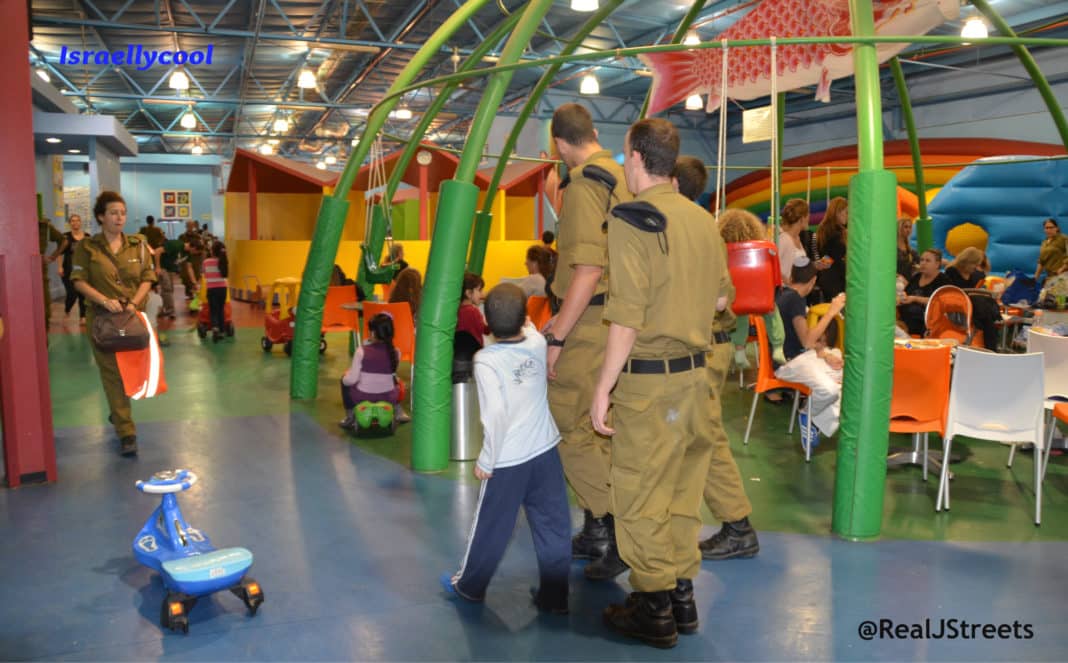 image safe play space in Sderot for children to play
