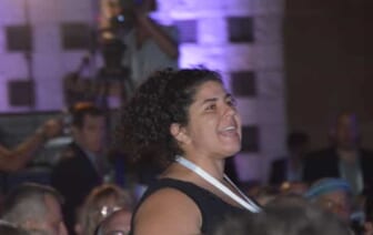 female protester
