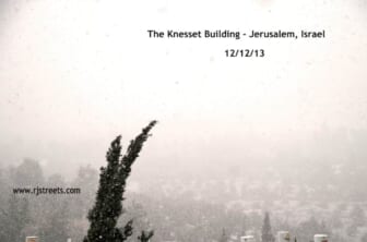 image snow in Jerusalem, picture Jerusalem snow, photo snow Isarel