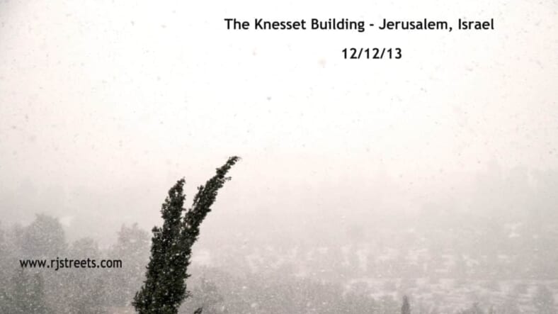 image snow in Jerusalem, picture Jerusalem snow, photo snow Isarel