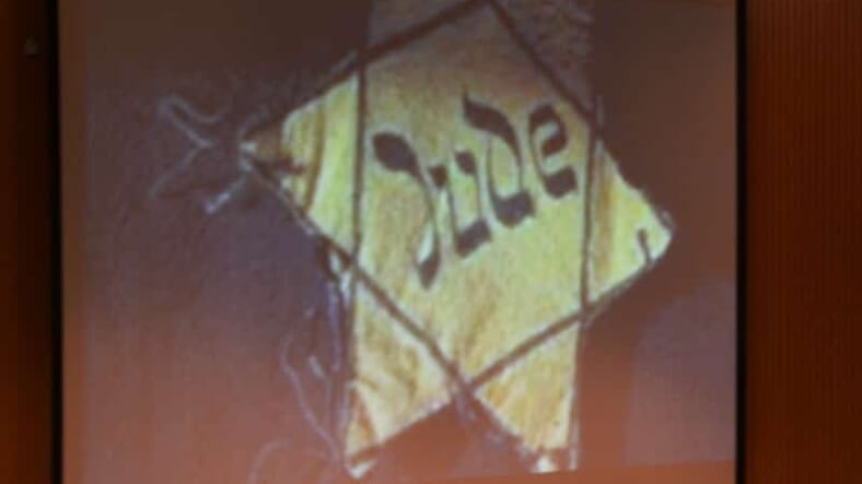 Star from Holocaust Jews had to wear