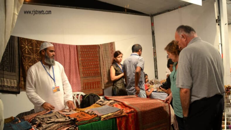 Turkey selling at Jerusalem fair
