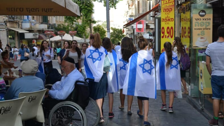 image flag day, photo Israel flags,