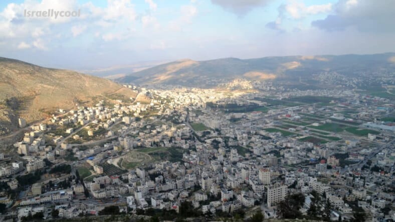 Nablus view from outlook